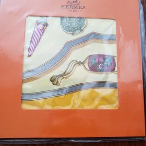 Hermes Scarf-New, in package, Vintage (circa 1980)